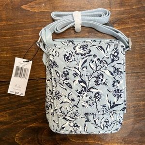 Vera Bradley - RFDI Mini Hipster - Perennials Gray